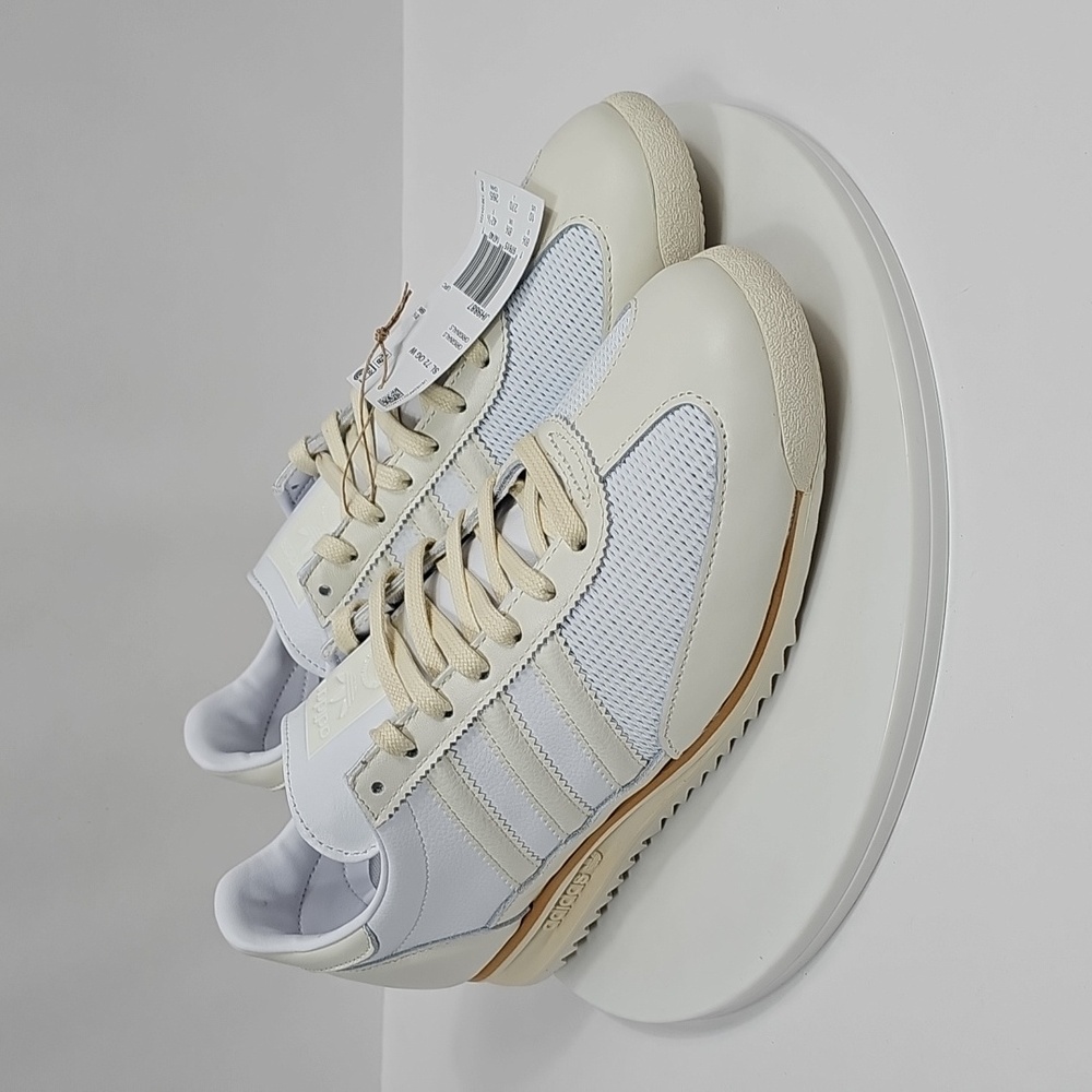NWT Adidas SL 72 OG Trainers Shoes Sneaker Cloud White 10 Leather Retro 70s - Picture 2 of 13